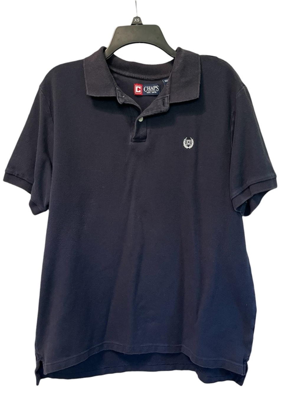 Chaps Men’s Dark Navy Short-Sleeve Polo